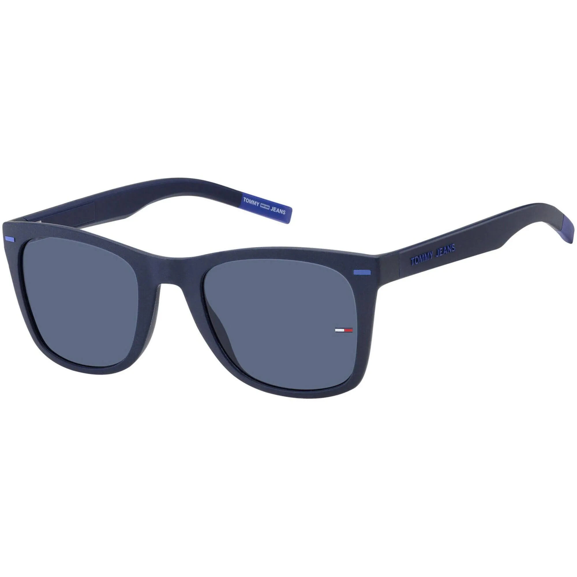 Tommy Hilfiger Unisex Sunglasses - Blue/Azure Plastic Square Frame | TJ 0040/S 0ZX9