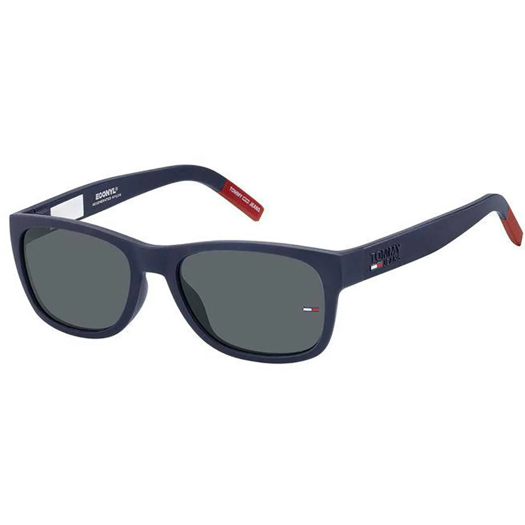 Tommy Hilfiger Unisex Sunglasses - Grey Lens Square Full Rim Frame | TJ 0025/S 0WIR
