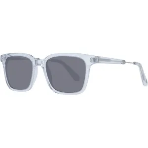 Zac Posen Unisex Sunglasses - Crystal Plastic Square Frame Grey Lens | DONAHUE ZDONCR