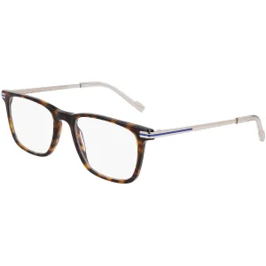 Zeiss Men's Eyeglasses - Demi Amber Acetate Square Frame Demo Lens | ZS22708 239